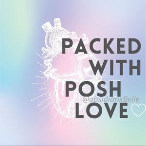 All orders packed with Posh Love 💜